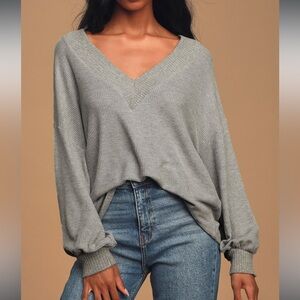 Lulus Personal Record knit top M